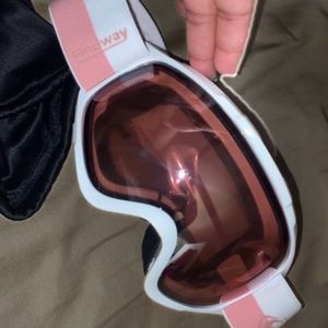 Pink snow glasses